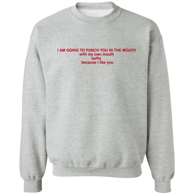 I Am Going To Punch You In The Mouth With My Own Mouth Softly Because I Like You T Shirt I Am Going To Punch You In The Mouth With My Own Mouth Softly Because I Like You T Shirt