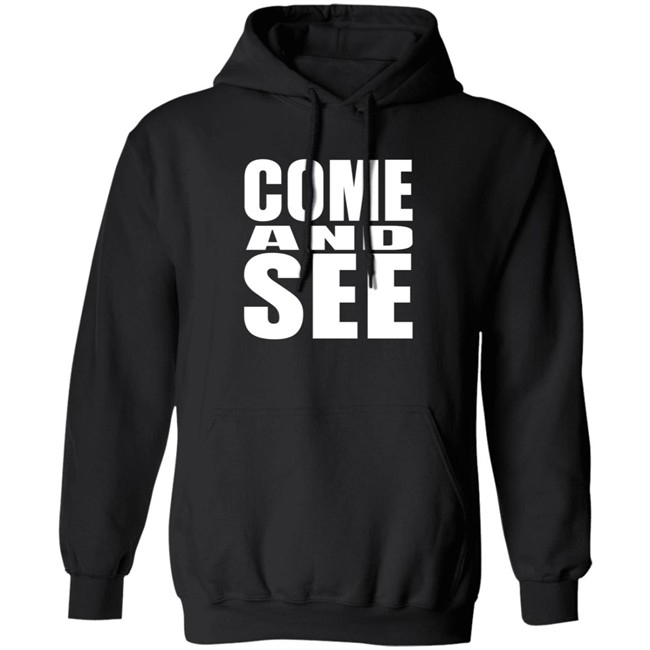 Come And See Chosen Black Hoodie Come And See Chosen Black Hoodie