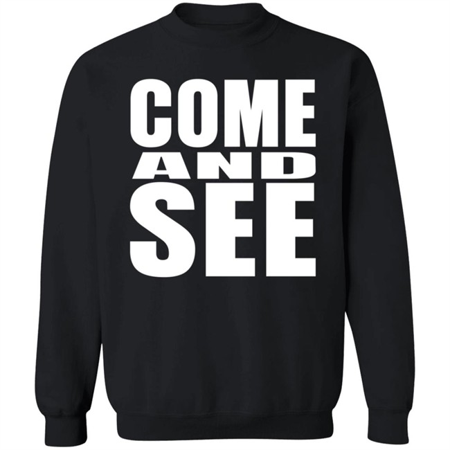 Come And See Chosen Black Hoodie Come And See Chosen Black Hoodie