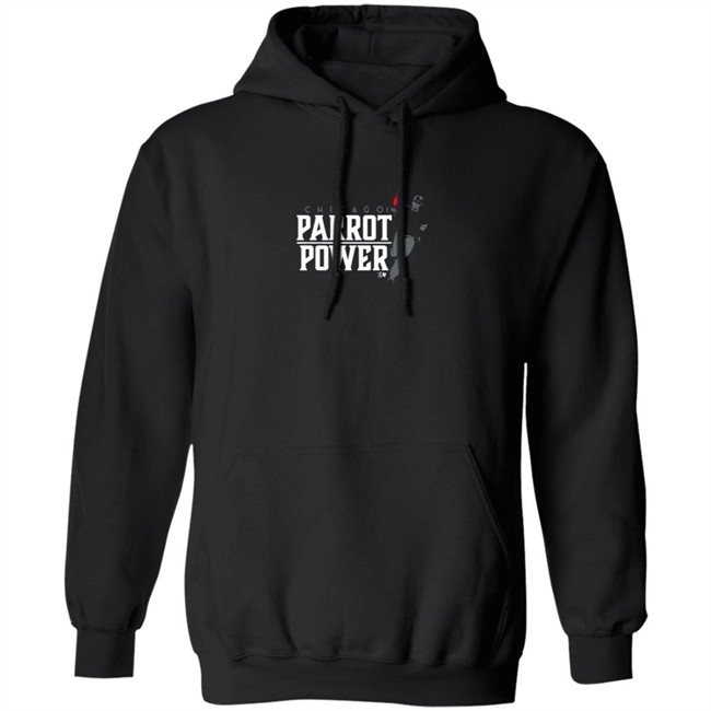 Chicago Parrot Power Hoodie