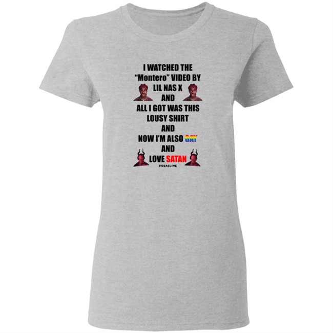 Lil Nas X X Pizzaslime The Lousy Montero Shirt Lil Nas X X Pizzaslime The Lousy Montero Shirt