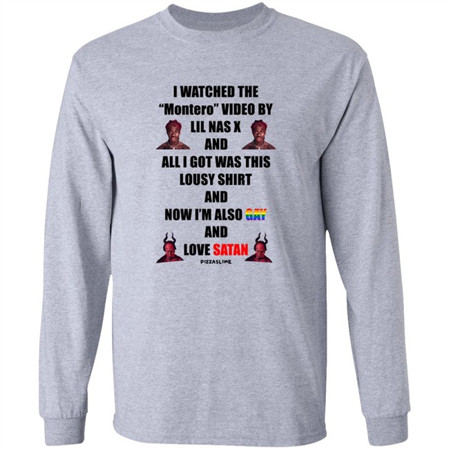 Lil Nas X X Pizzaslime The Lousy Montero Shirt Lil Nas X X Pizzaslime The Lousy Montero Shirt