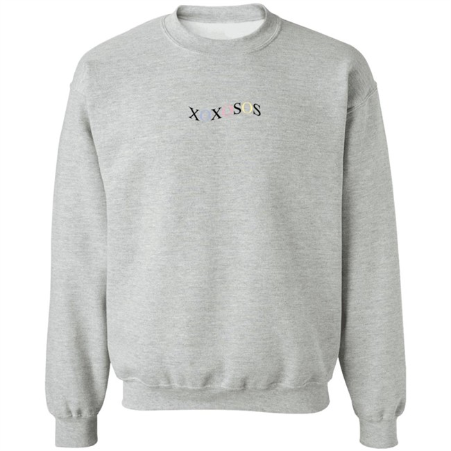 Keshi Merch Keshimusi Shop Xoxosos Grey Crewneck Sweatshirt Keshi Merch Keshimusi Shop Xoxosos Grey Crewneck Sweatshirt