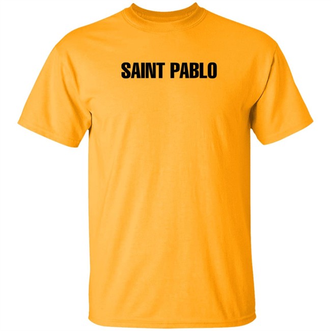 Saint Pablo Merch Saint Pablo White T Shirt Saint Pablo Merch Saint Pablo White T Shirt