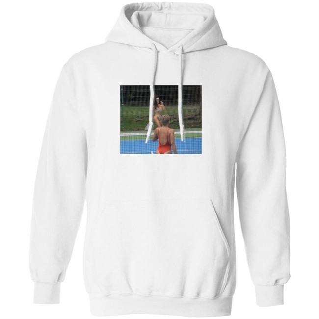 Saint Pablo Merch Kim Tennis White Long Sleeve T Shirt Saint Pablo Merch Kim Tennis White Long Sleeve T Shirt