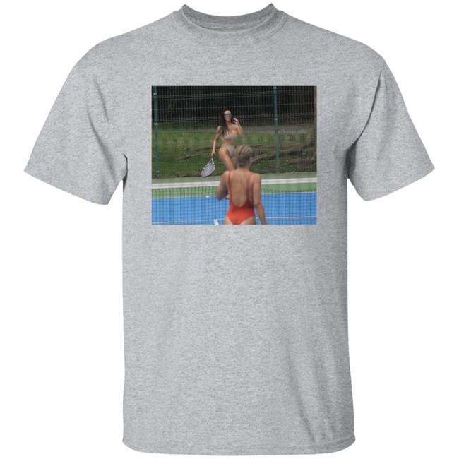 Saint Pablo Merch Kim Tennis White Long Sleeve T Shirt Saint Pablo Merch Kim Tennis White Long Sleeve T Shirt