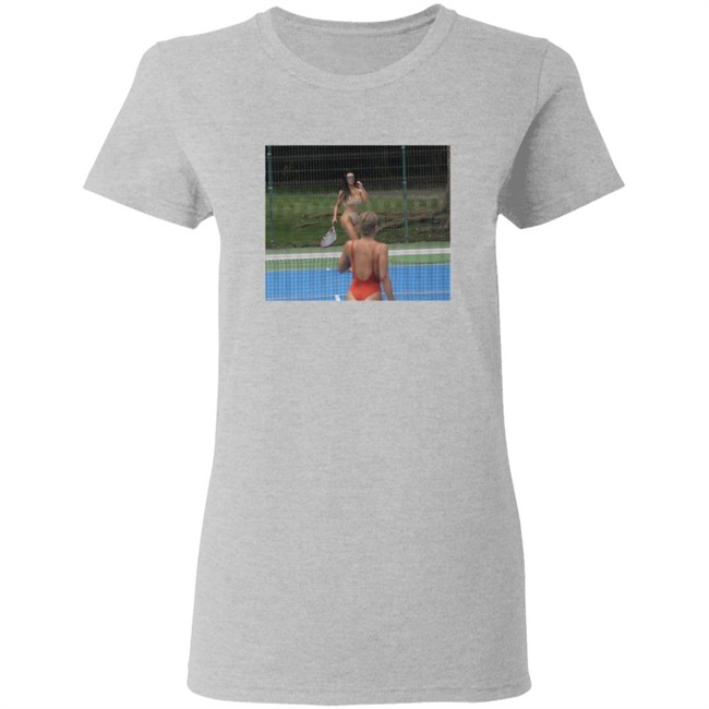 Saint Pablo Merch Kim Tennis White Long Sleeve T Shirt Saint Pablo Merch Kim Tennis White Long Sleeve T Shirt