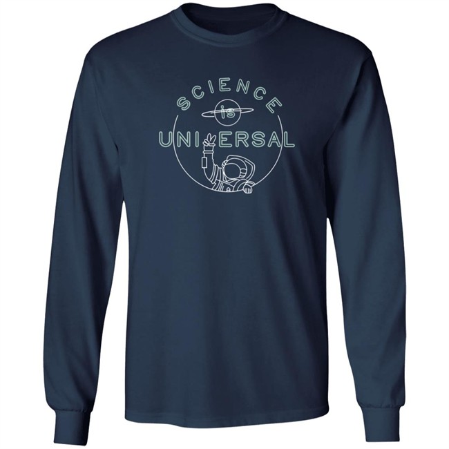 Bill Nye Sarafina Nance Science Is Universal Cewneck Sweatshirt Bill Nye Sarafina Nance Science Is Universal Cewneck Sweatshirt
