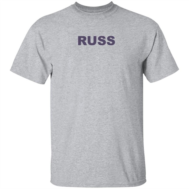 Russell Westbrook Russ T Shirt Russell Westbrook Russ T Shirt