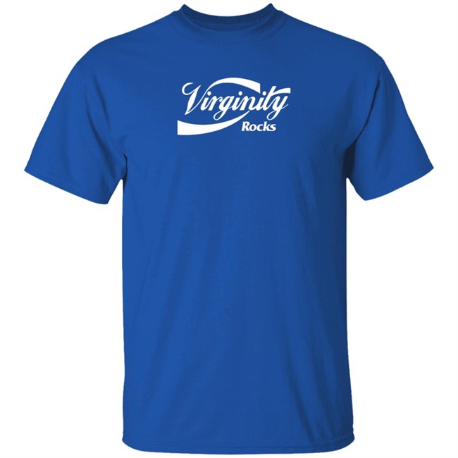 Danny Duncan Merch Virginity Rocks Pop Red Tee Shirt Danny Duncan Merch Virginity Rocks Pop Red Tee Shirt