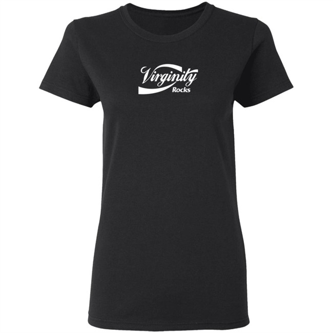 Danny Duncan Merch Virginity Rocks Pop Red Tee Shirt Danny Duncan Merch Virginity Rocks Pop Red Tee Shirt