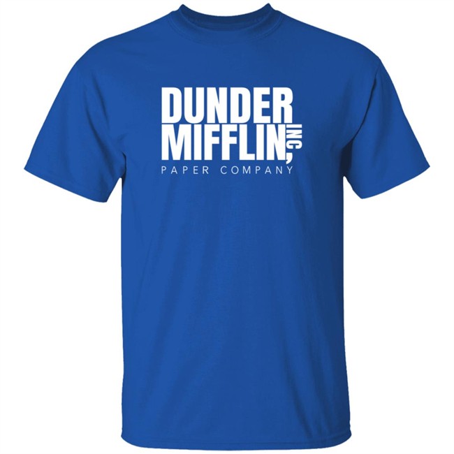 Dunder Mifflin Paper Company T Shirt Dunder Mifflin Paper Company T Shirt