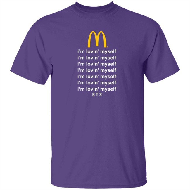 Mcdonald's I'm Lovin' MySelf Bts T Shirt Mcdonald's I'm Lovin' MySelf Bts T Shirt