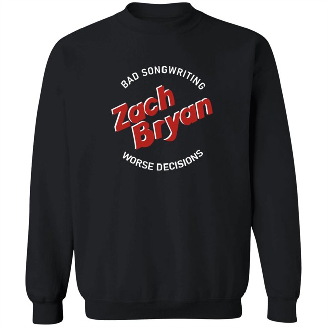 Zach Bryan Merch Bad Songwriting T Shirt Zach Bryan Merch Bad Songwriting T Shirt