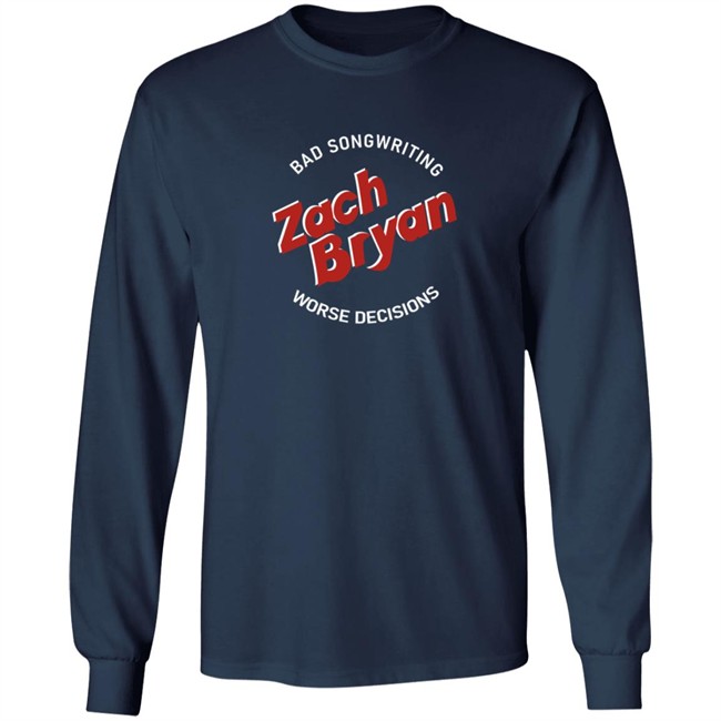 Zach Bryan Merch Bad Songwriting T Shirt Zach Bryan Merch Bad Songwriting T Shirt