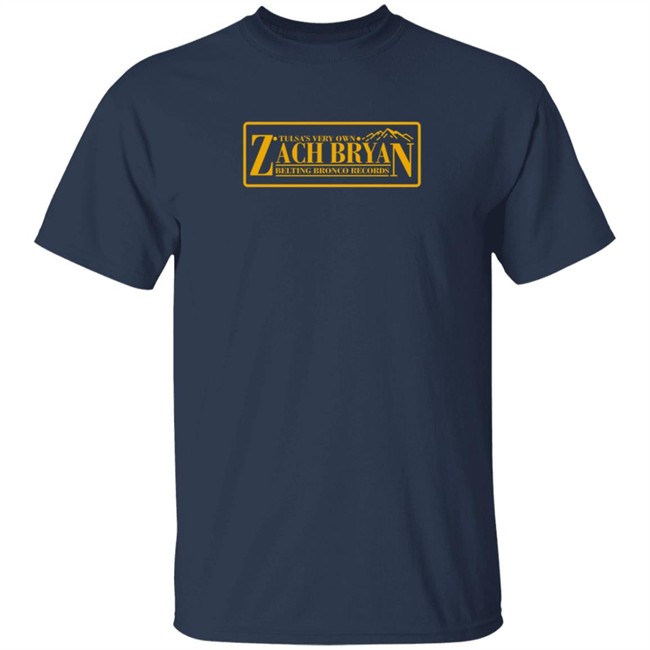 Zach Bryan Merch Tulsa's Very Own Black T Shirt Zach Bryan Merch Tulsa's Very Own Black T Shirt