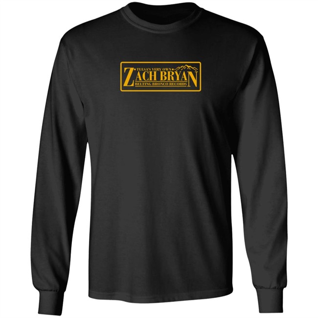 Zach Bryan Merch Tulsa's Very Own Black T Shirt Zach Bryan Merch Tulsa's Very Own Black T Shirt