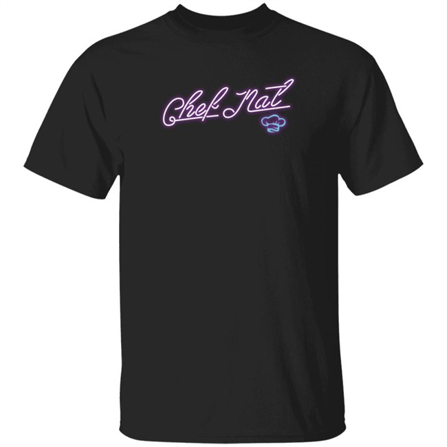 Nathaly Cuevas Merch Chef Nat Neon Tee Shirt