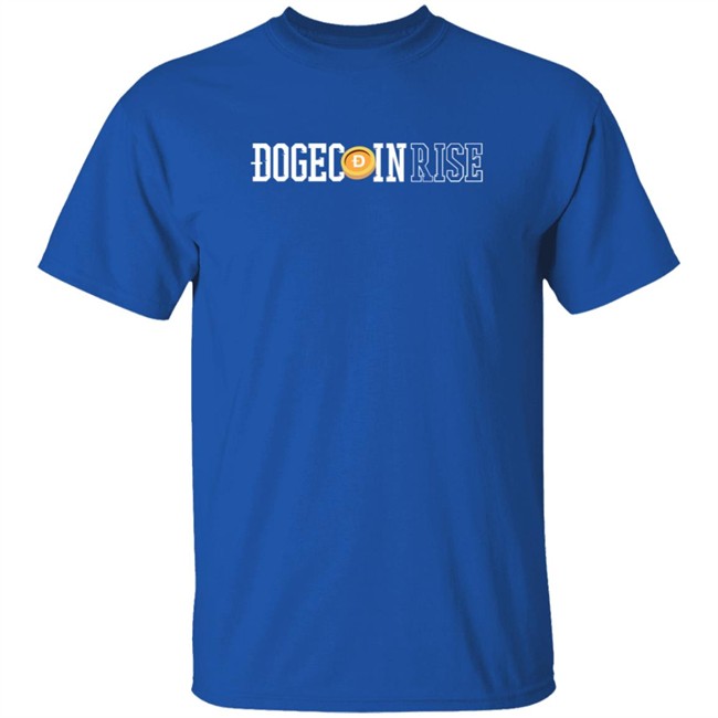 Dogedrip Dogecoin Rise University Tee Shirt Dogedrip Dogecoin Rise University Tee Shirt