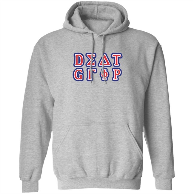 Death Grips Merch College Heather Grey Pullover Hoodie Death Grips Merch College Heather Grey Pullover Hoodie