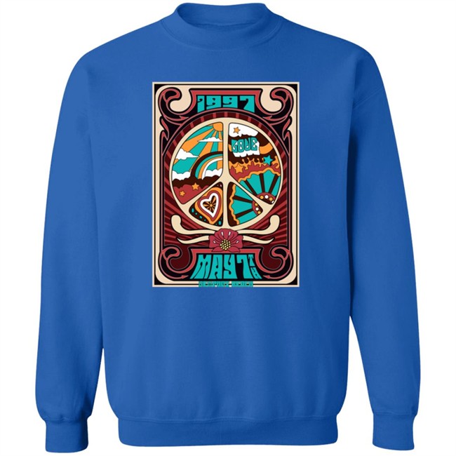 Sarah Baska Merch Sb Poster Crewneck Sweatshirt Sarah Baska Merch Sb Poster Crewneck Sweatshirt