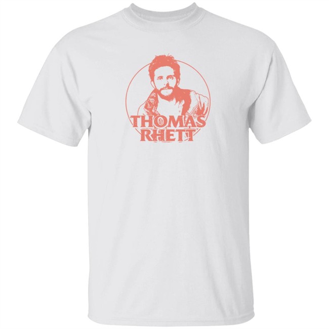 Thomas Rhett Merch Shop Store Tr Illustration Vintage White T Shirt