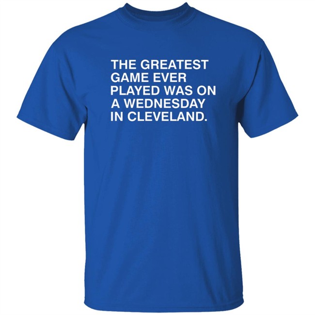 Obvious Shirts The Greatest Game Ever Played T Shirt Obvious Shirts The Greatest Game Ever Played T Shirt