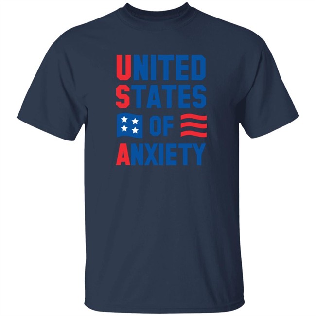 United States Of Anxiety Shirt United States Of Anxiety Shirt
