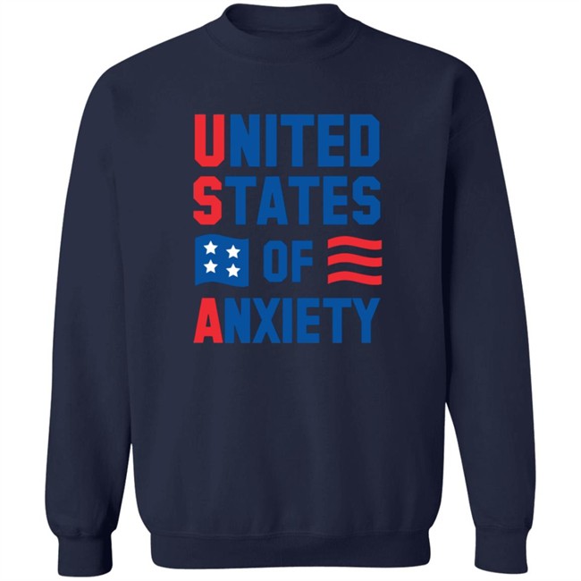 United States Of Anxiety Shirt United States Of Anxiety Shirt
