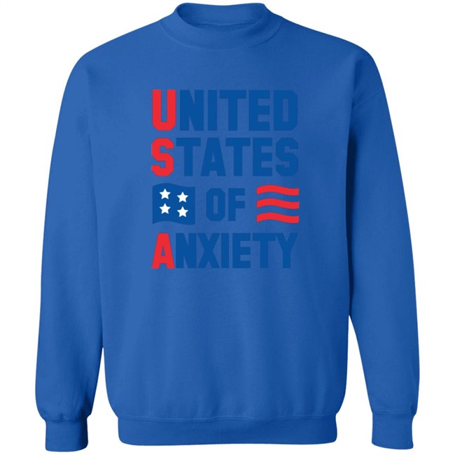 United States Of Anxiety Shirt United States Of Anxiety Shirt