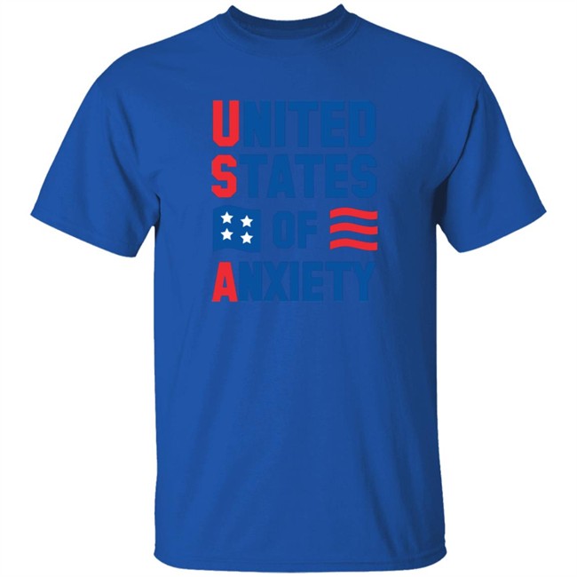 United States Of Anxiety Shirt United States Of Anxiety Shirt