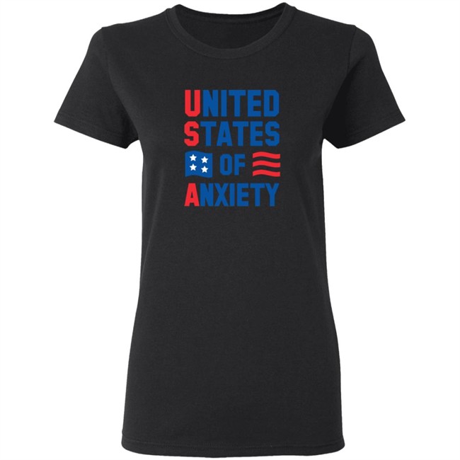 United States Of Anxiety Shirt United States Of Anxiety Shirt