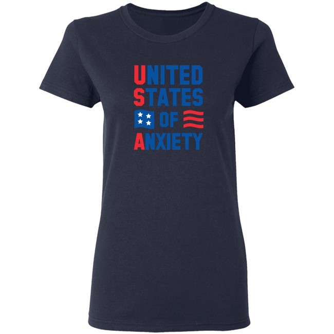 United States Of Anxiety Shirt United States Of Anxiety Shirt
