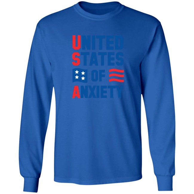 United States Of Anxiety Shirt United States Of Anxiety Shirt
