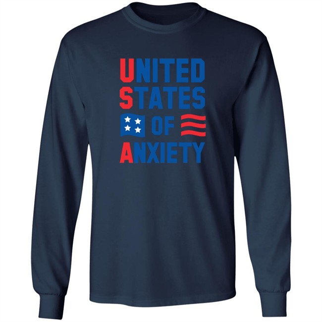 United States Of Anxiety Shirt United States Of Anxiety Shirt