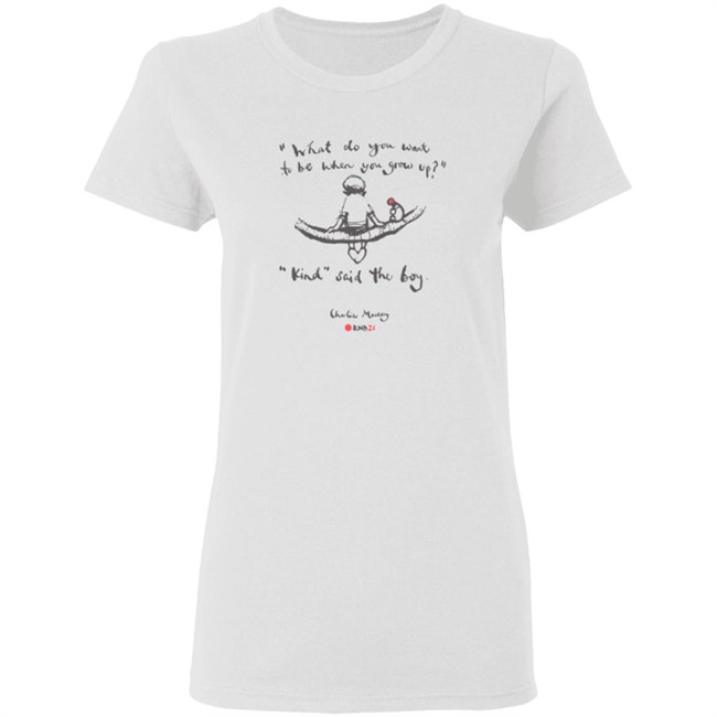 Charlie Mackesy T Shirt Charlie Mackesy T Shirt