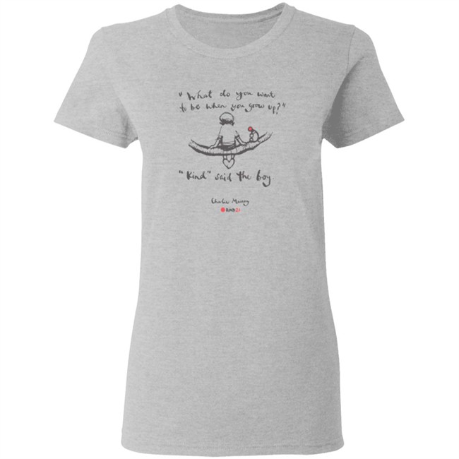 Charlie Mackesy T Shirt Charlie Mackesy T Shirt