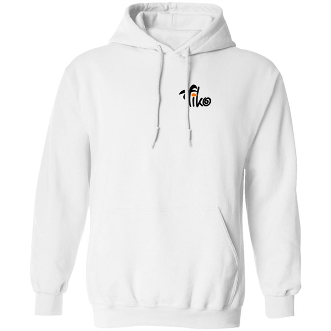 Tiko Merch Signature White Hoodie Tiko Merch Signature White Hoodie