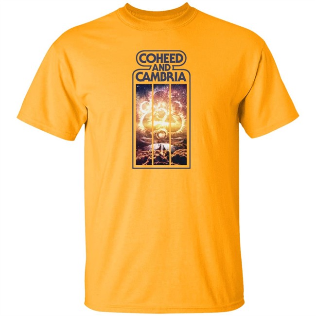 Coheed And Cambria Merch Keywork Stripes T Shirt Coheed And Cambria Merch Keywork Stripes T Shirt