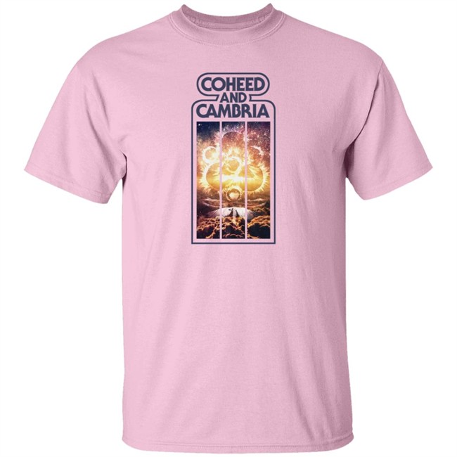 Coheed And Cambria Merch Keywork Stripes T Shirt Coheed And Cambria Merch Keywork Stripes T Shirt