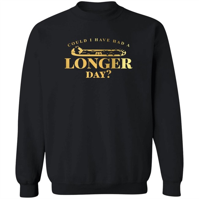 Matthew Perry Merch Store Could I Have Had A Longer Day Gold Foil Crewneck Sweatshirt Matthew Perry Merch Store Could I Have Had A Longer Day Gold Foil Crewneck Sweatshirt