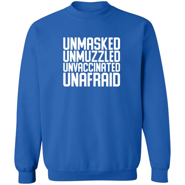 Hodgetwins Merch Unmasked Unmuzzled Unvaccinated Unafraid Shirt Hodgetwins Merch Unmasked Unmuzzled Unvaccinated Unafraid Shirt