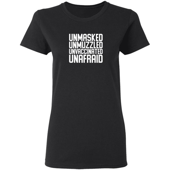 Hodgetwins Merch Unmasked Unmuzzled Unvaccinated Unafraid Shirt Hodgetwins Merch Unmasked Unmuzzled Unvaccinated Unafraid Shirt