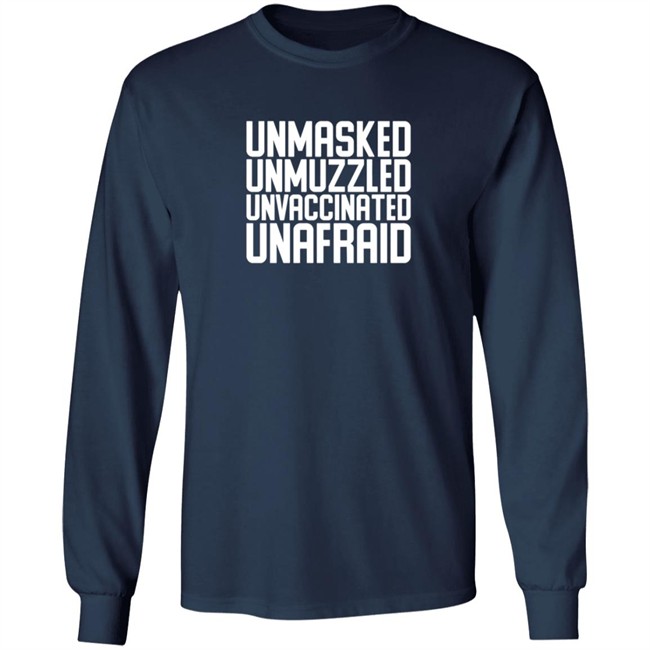 Hodgetwins Merch Unmasked Unmuzzled Unvaccinated Unafraid Shirt Hodgetwins Merch Unmasked Unmuzzled Unvaccinated Unafraid Shirt