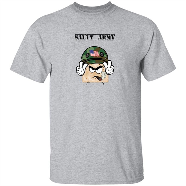 Salty Cracker Merch Salty Army Shirt Salty Cracker Merch Salty Army Shirt