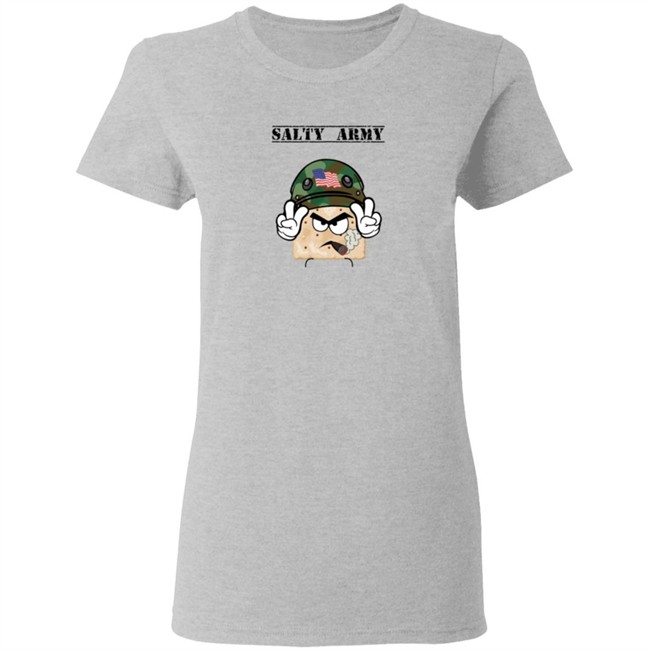 Salty Cracker Merch Salty Army Shirt Salty Cracker Merch Salty Army Shirt