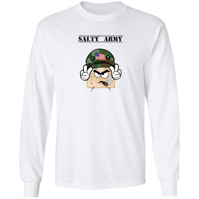 Salty Cracker Merch Salty Army Shirt Salty Cracker Merch Salty Army Shirt