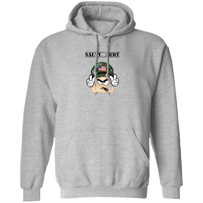 Salty Cracker Merch Salty Army Shirt Salty Cracker Merch Salty Army Shirt