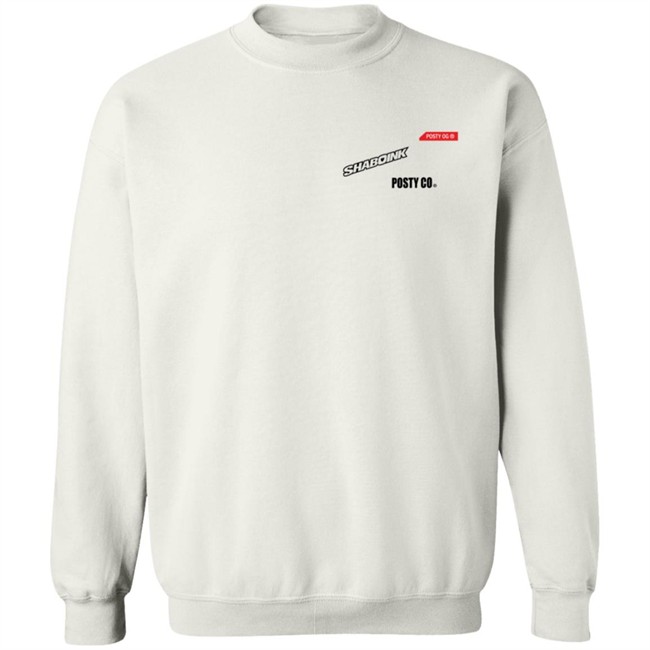 Post Malone Merch Shaboink Crewneck Sweatshirt Post Malone Merch Shaboink Crewneck Sweatshirt