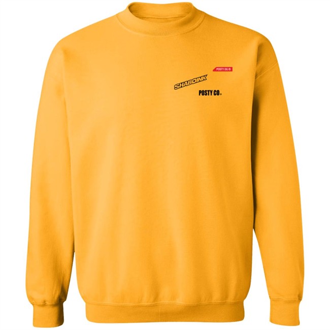 Post Malone Merch Shaboink Crewneck Sweatshirt Post Malone Merch Shaboink Crewneck Sweatshirt